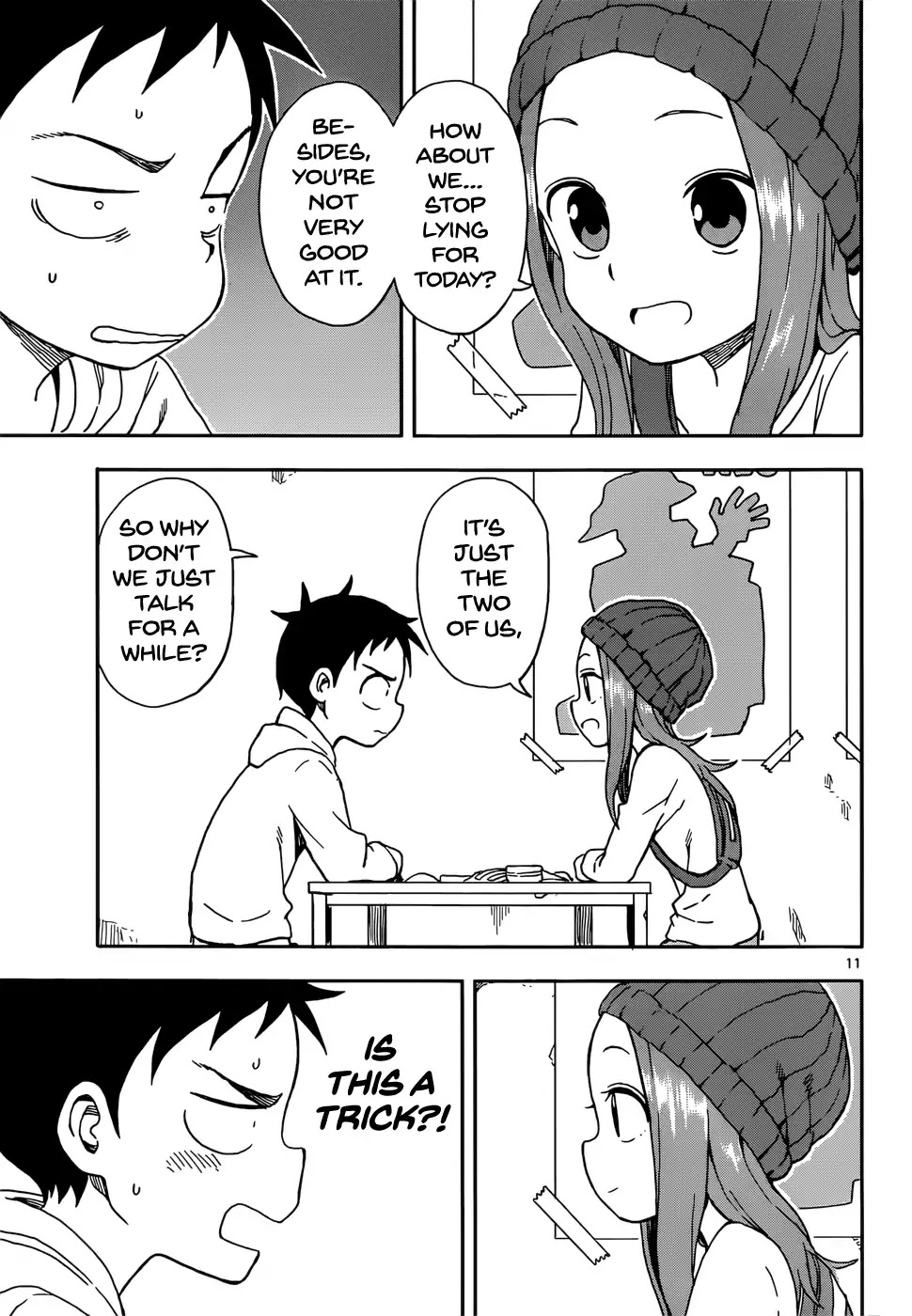 Karakai Jouzu no Takagi-san Chapter 77 page 10 - Chapter 77: April Fool's