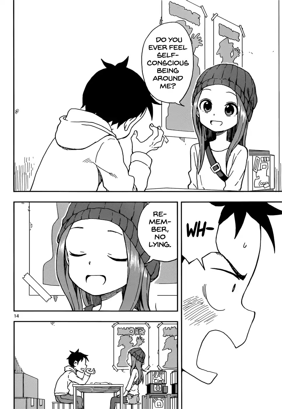 Karakai Jouzu no Takagi-san Chapter 77 page 13 - Chapter 77: April Fool's