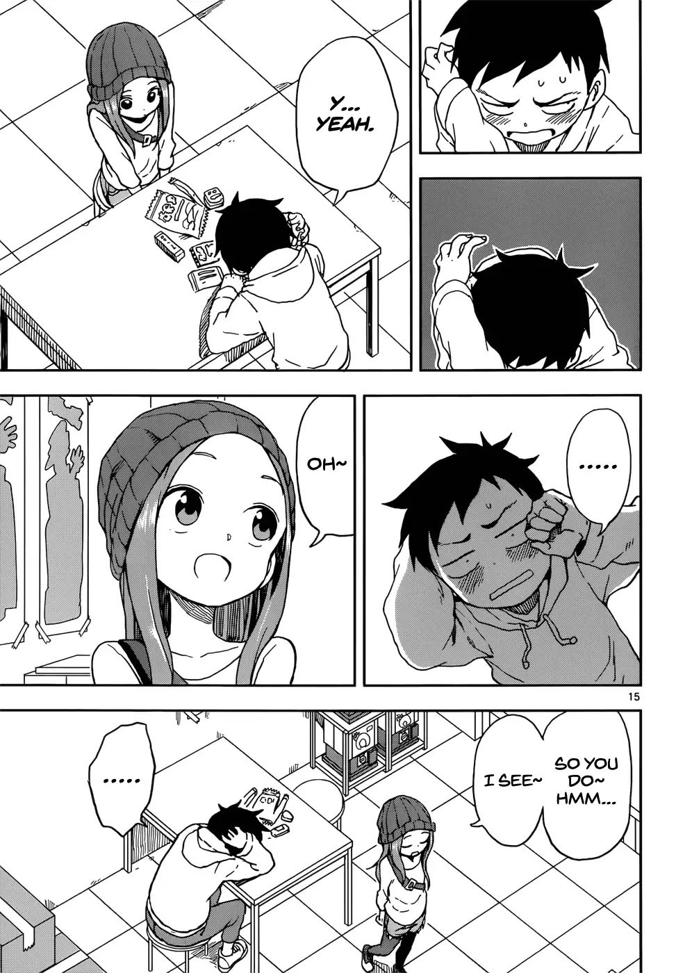 Karakai Jouzu no Takagi-san Chapter 77 page 14 - Chapter 77: April Fool's