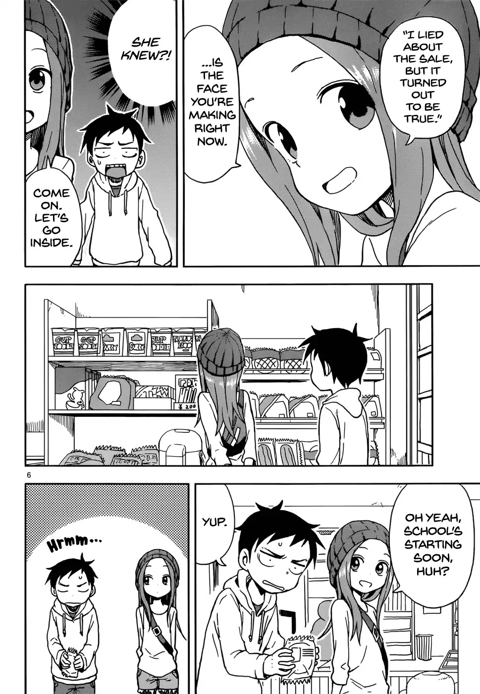 Karakai Jouzu no Takagi-san Chapter 77 page 5 - Chapter 77: April Fool's