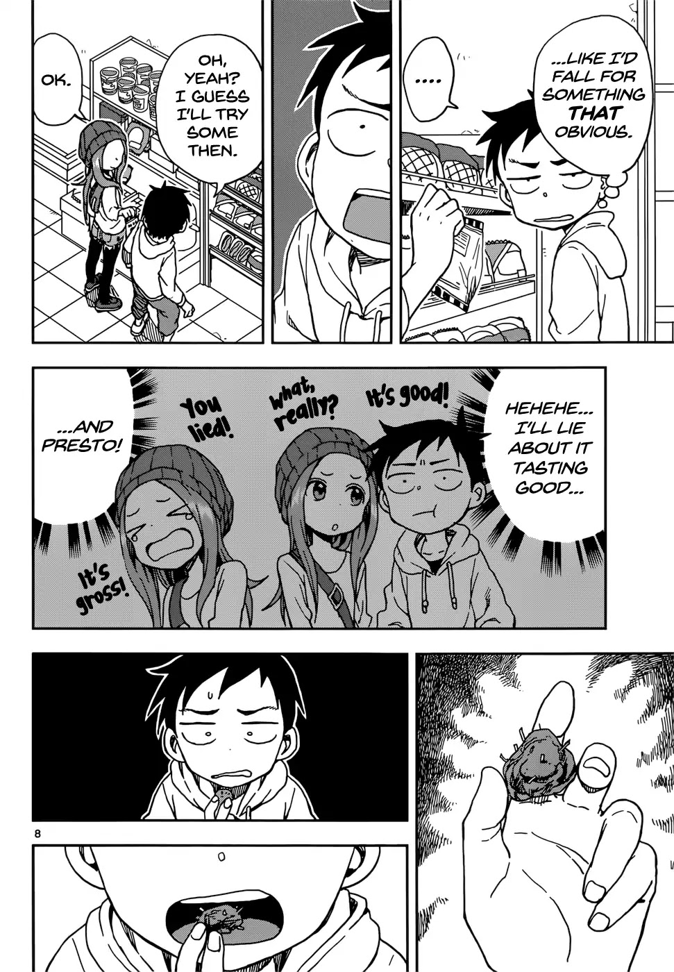 Karakai Jouzu no Takagi-san Chapter 77 page 7 - Chapter 77: April Fool's