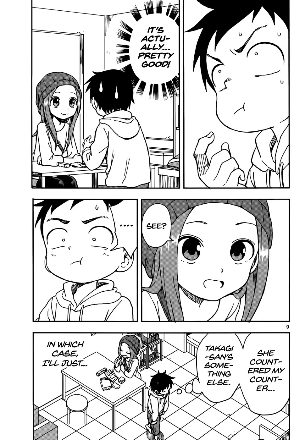 Karakai Jouzu no Takagi-san Chapter 77 page 8 - Chapter 77: April Fool's