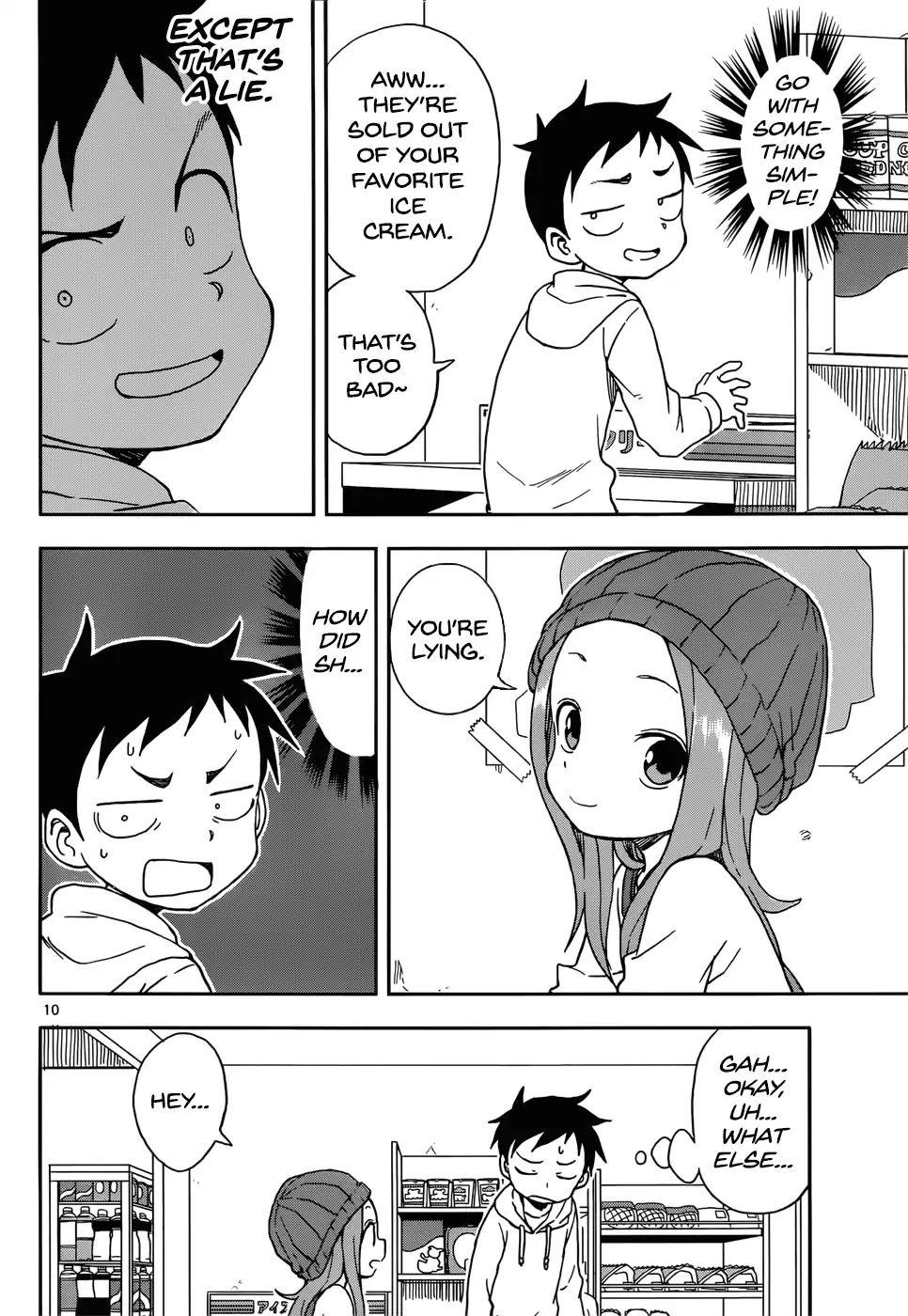 Karakai Jouzu no Takagi-san Chapter 77 page 9 - Chapter 77: April Fool's