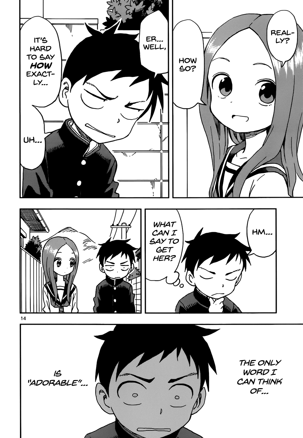 Karakai Jouzu no Takagi-san Chapter 78 page 14 - Chapter 78: Sneeze