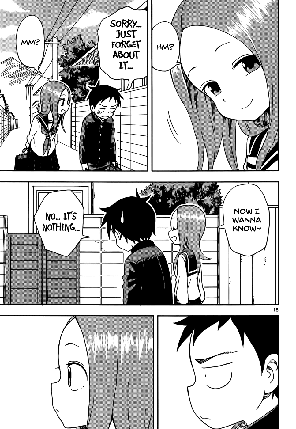Karakai Jouzu no Takagi-san Chapter 78 page 15 - Chapter 78: Sneeze