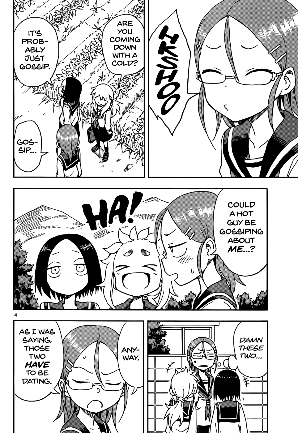 Karakai Jouzu no Takagi-san Chapter 78 page 4 - Chapter 78: Sneeze