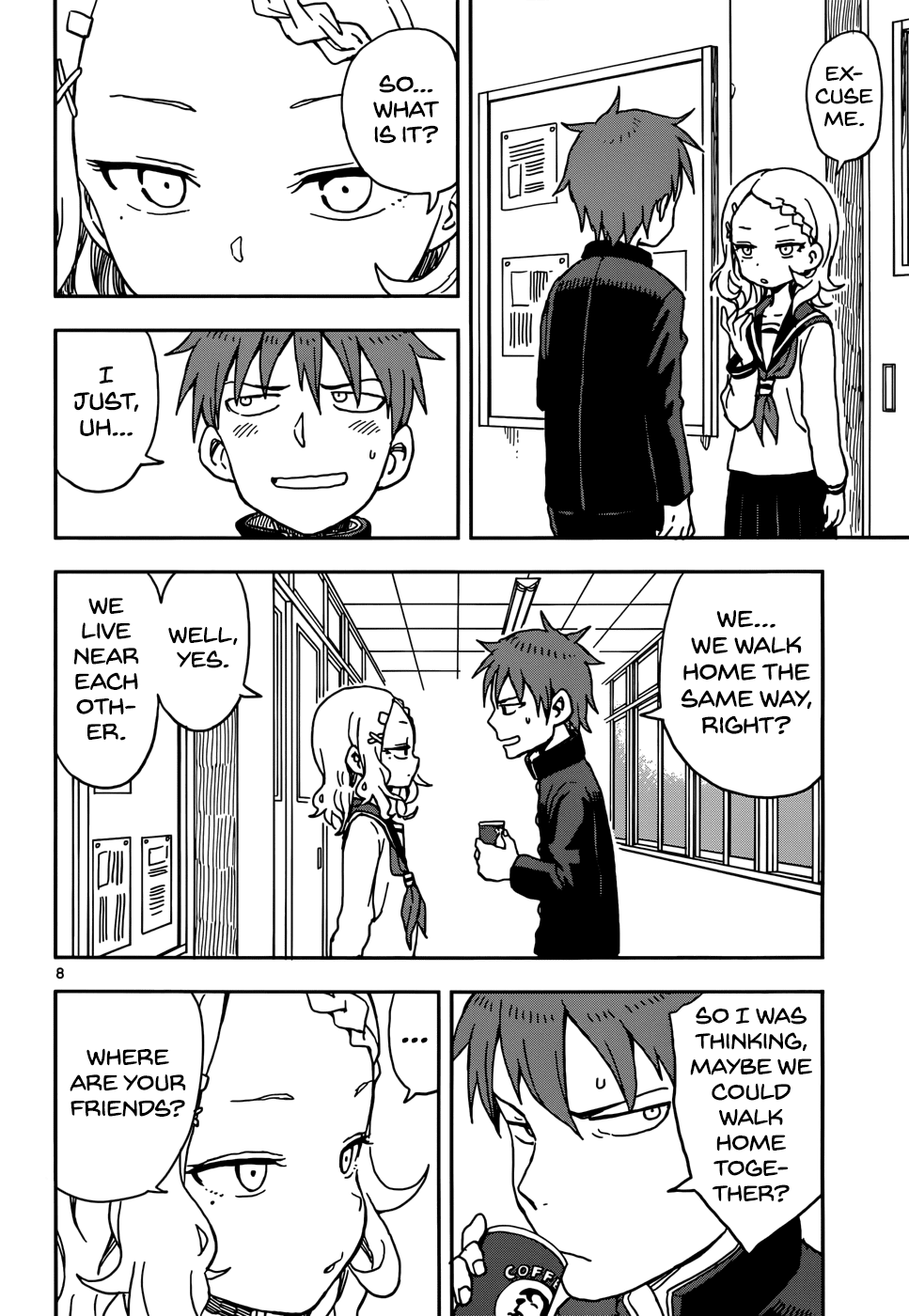 Karakai Jouzu no Takagi-san Chapter 78 page 8 - Chapter 78: Sneeze