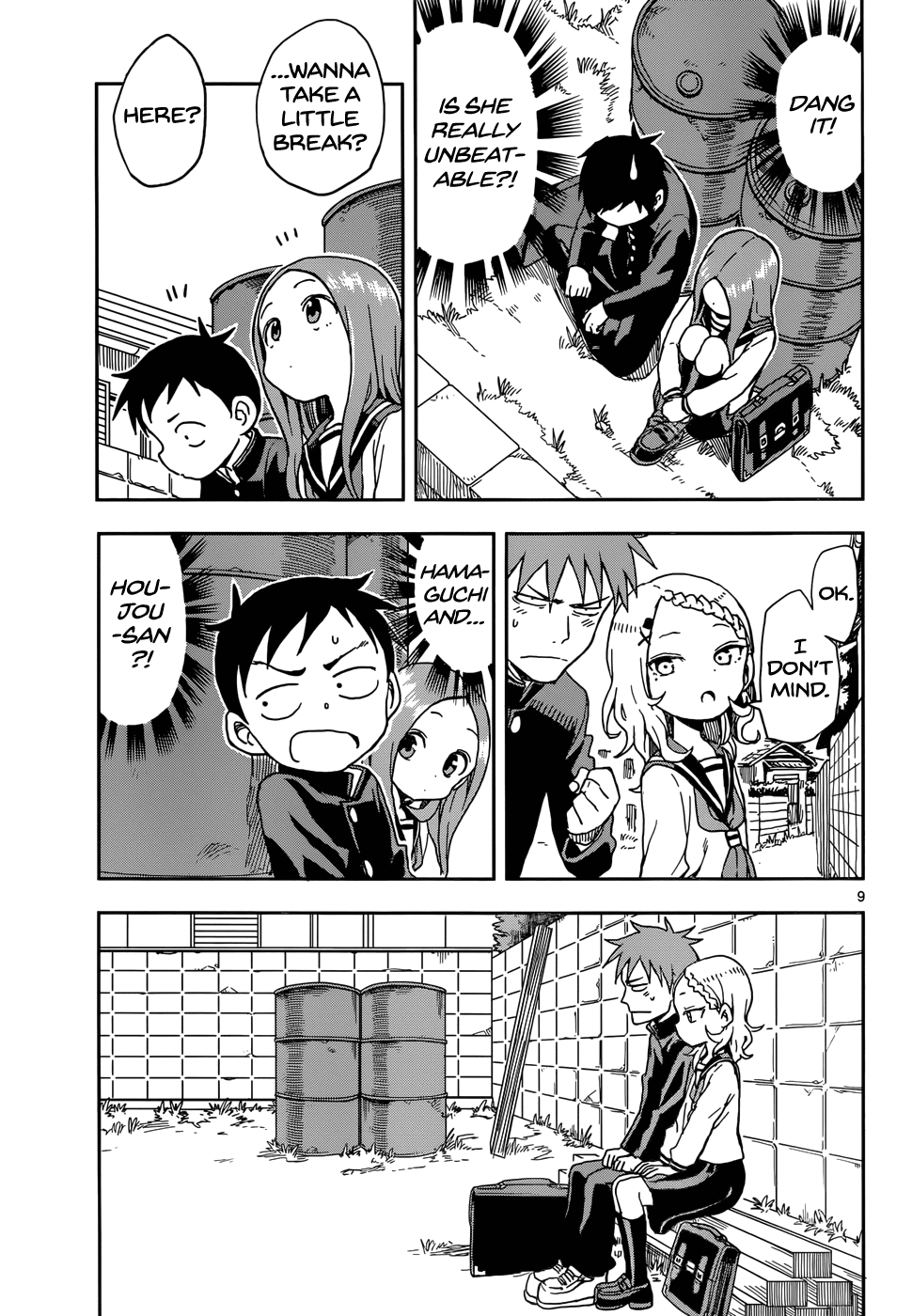 Karakai Jouzu no Takagi-san Chapter 79 page 10 - Chapter 79: Hide and Seek