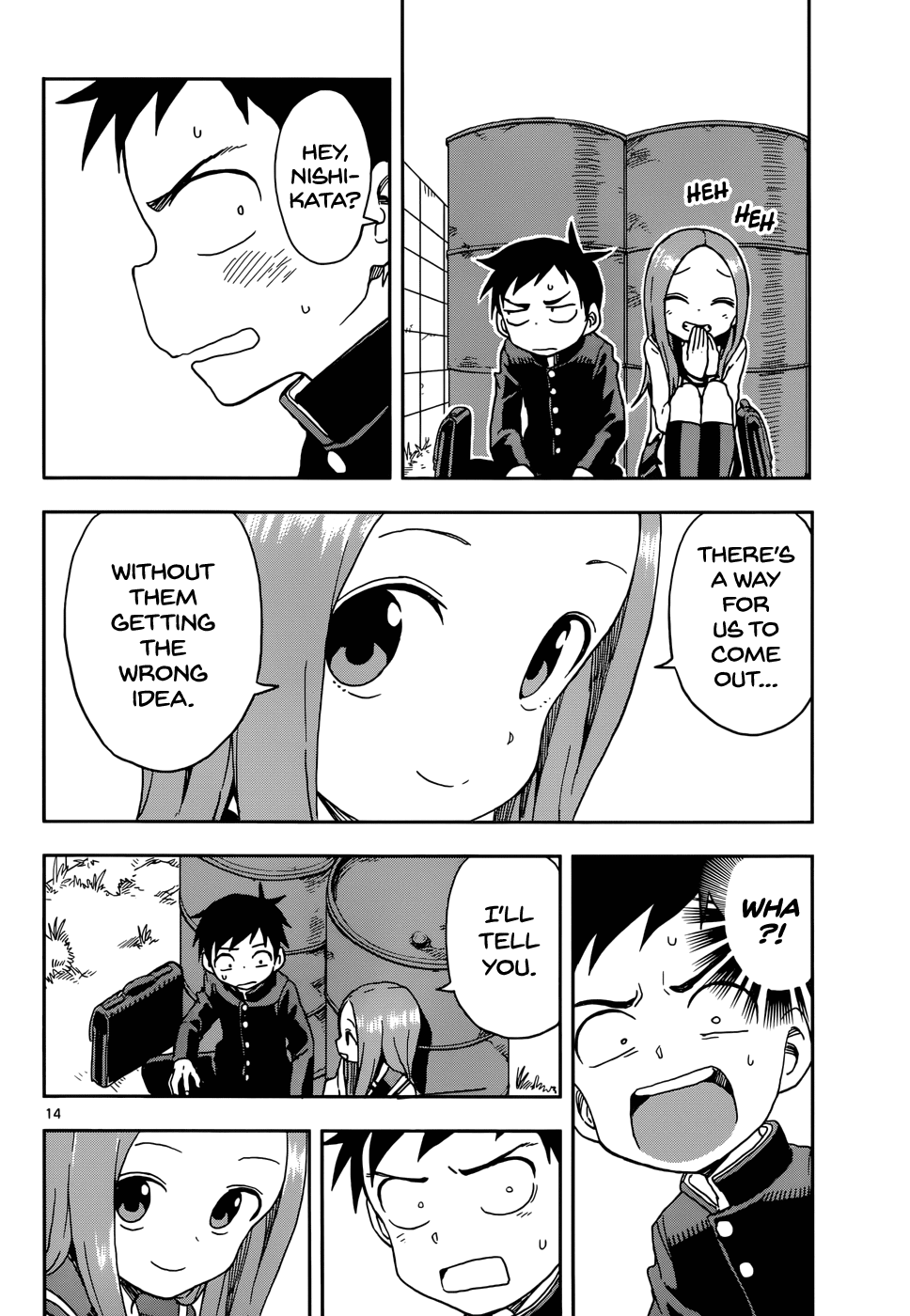 Karakai Jouzu no Takagi-san Chapter 79 page 15 - Chapter 79: Hide and Seek