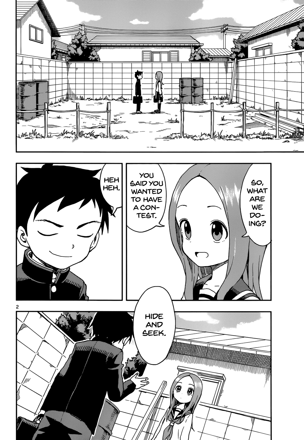 Karakai Jouzu no Takagi-san Chapter 79 page 3 - Chapter 79: Hide and Seek