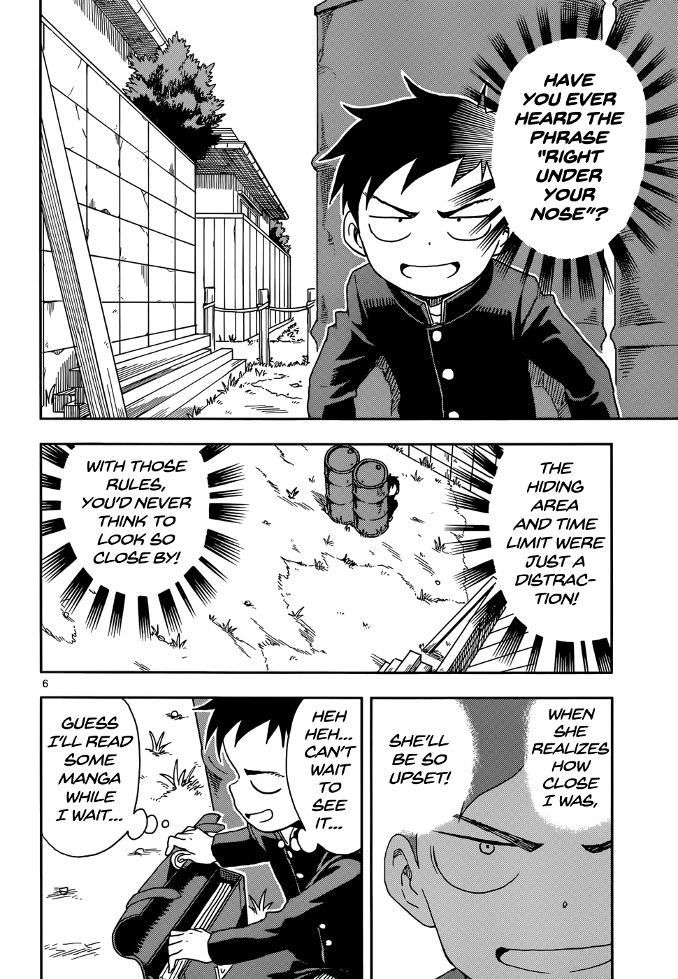 Karakai Jouzu no Takagi-san Chapter 79 page 7 - Chapter 79: Hide and Seek