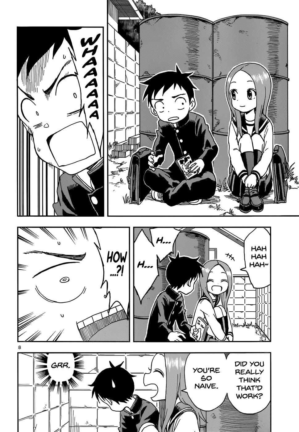 Karakai Jouzu no Takagi-san Chapter 79 page 9 - Chapter 79: Hide and Seek