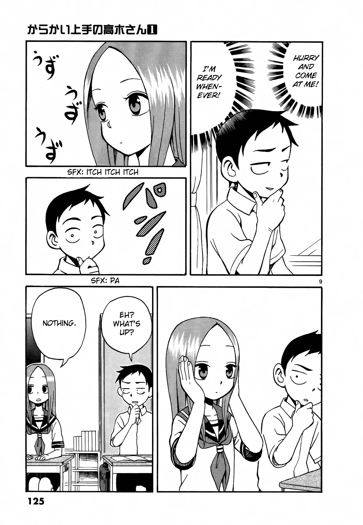 Karakai Jouzu no Takagi-san Chapter 8 page 10 - Chapter 8: Cold