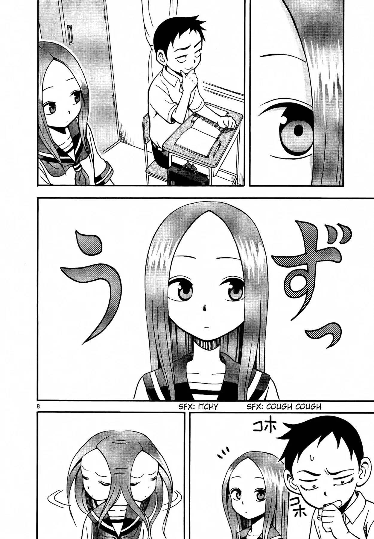 Karakai Jouzu no Takagi-san Chapter 8 page 9 - Chapter 8: Cold