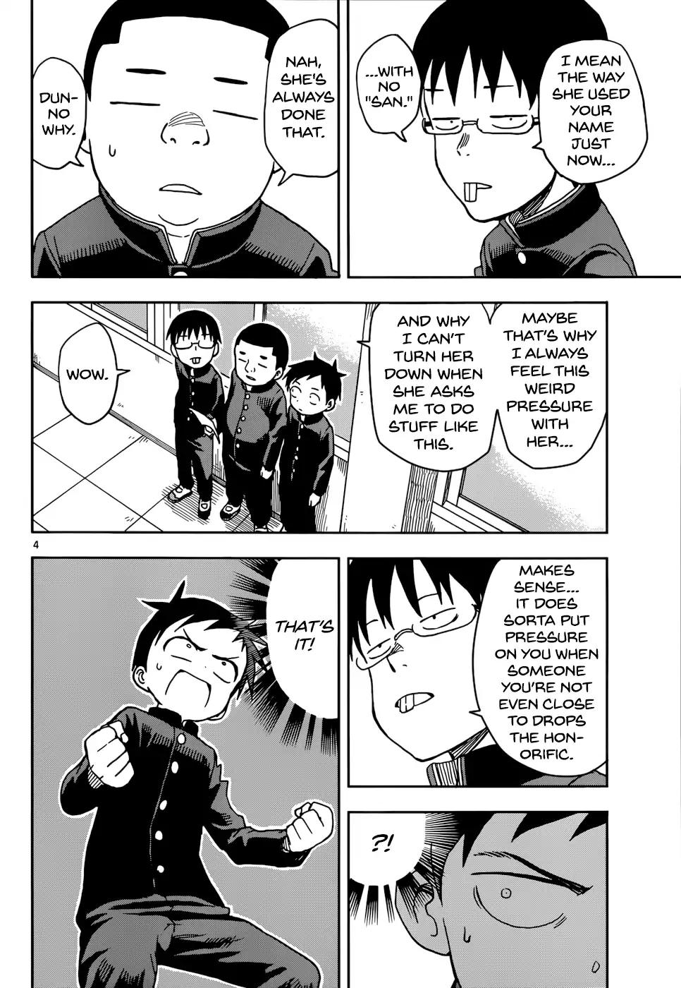 Karakai Jouzu no Takagi-san Chapter 81 page 4 - Chapter 81: Dropping Honorifics