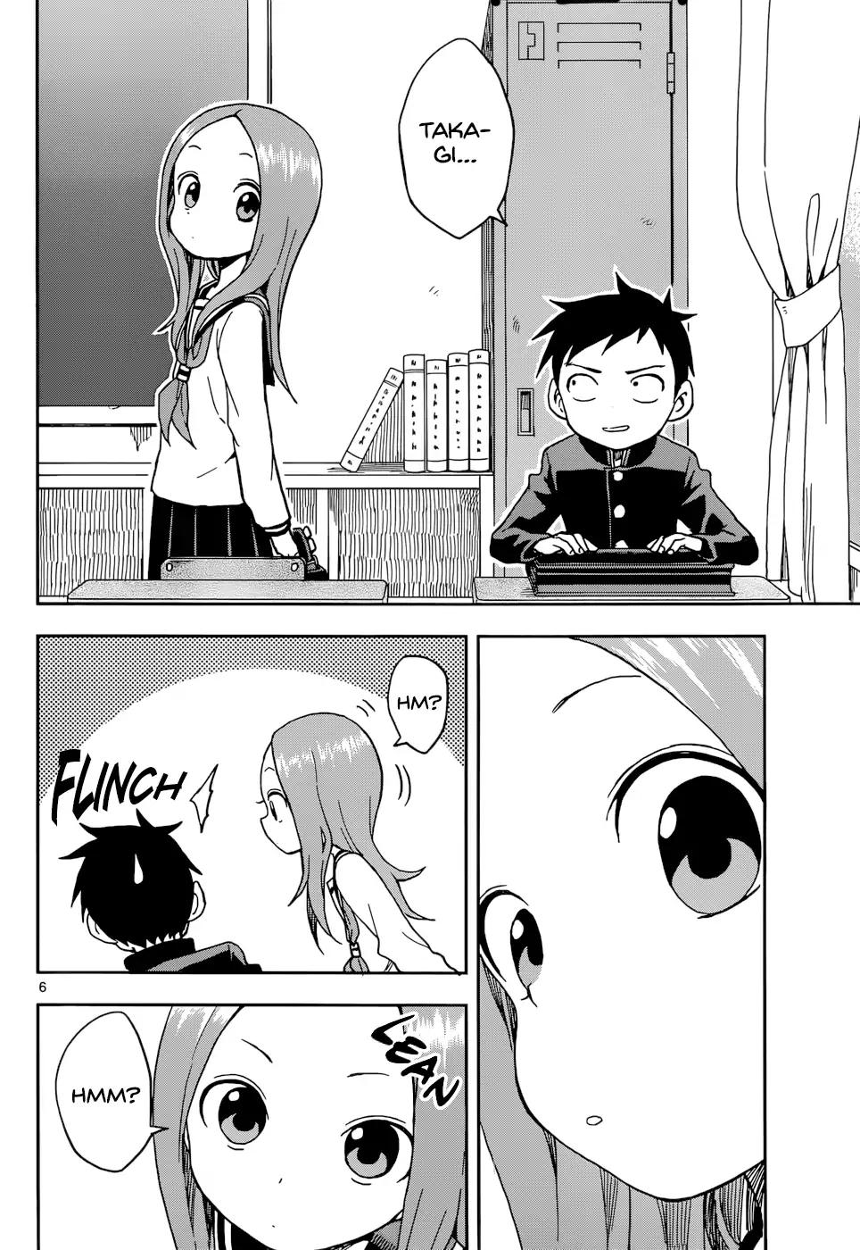 Karakai Jouzu no Takagi-san Chapter 81 page 6 - Chapter 81: Dropping Honorifics