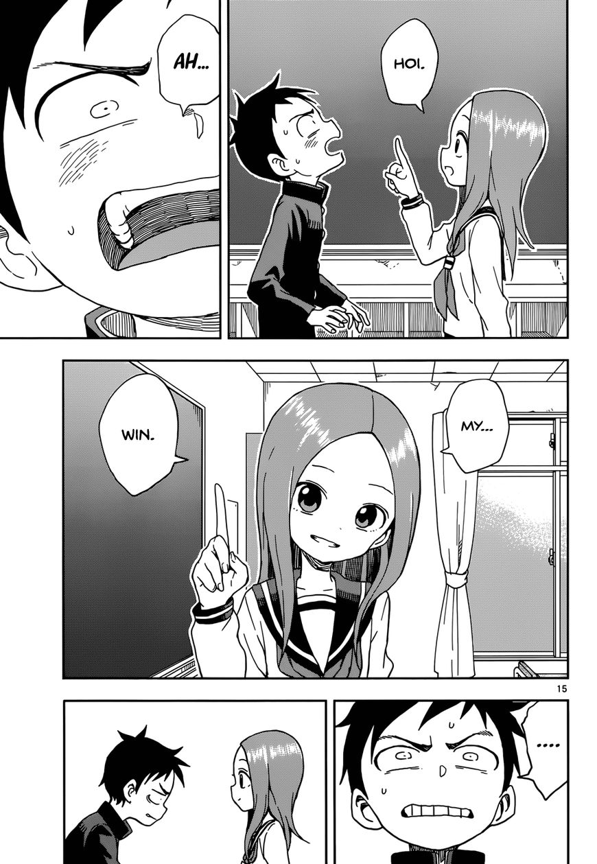 Karakai Jouzu no Takagi-san Chapter 82 page 16 - Chapter 82: Acchi Muite Hoi