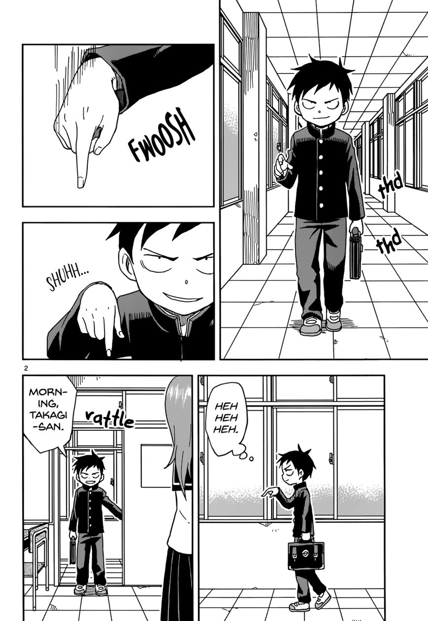Karakai Jouzu no Takagi-san Chapter 82 page 3 - Chapter 82: Acchi Muite Hoi