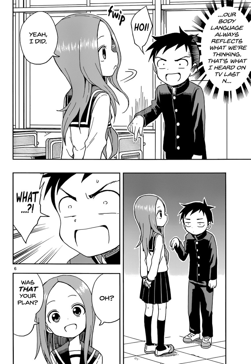 Karakai Jouzu no Takagi-san Chapter 82 page 7 - Chapter 82: Acchi Muite Hoi
