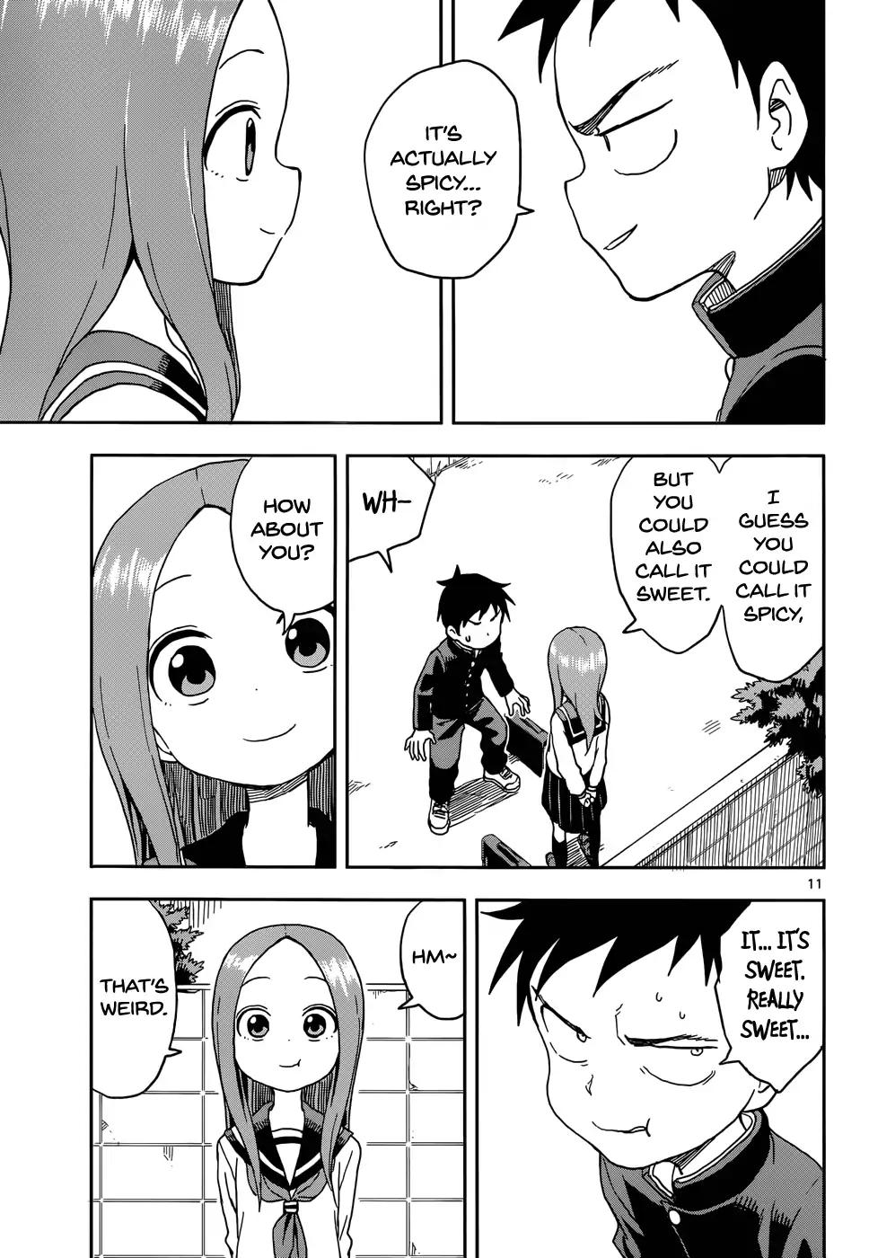 Karakai Jouzu no Takagi-san Chapter 83 page 12 - Chapter 83: Candy
