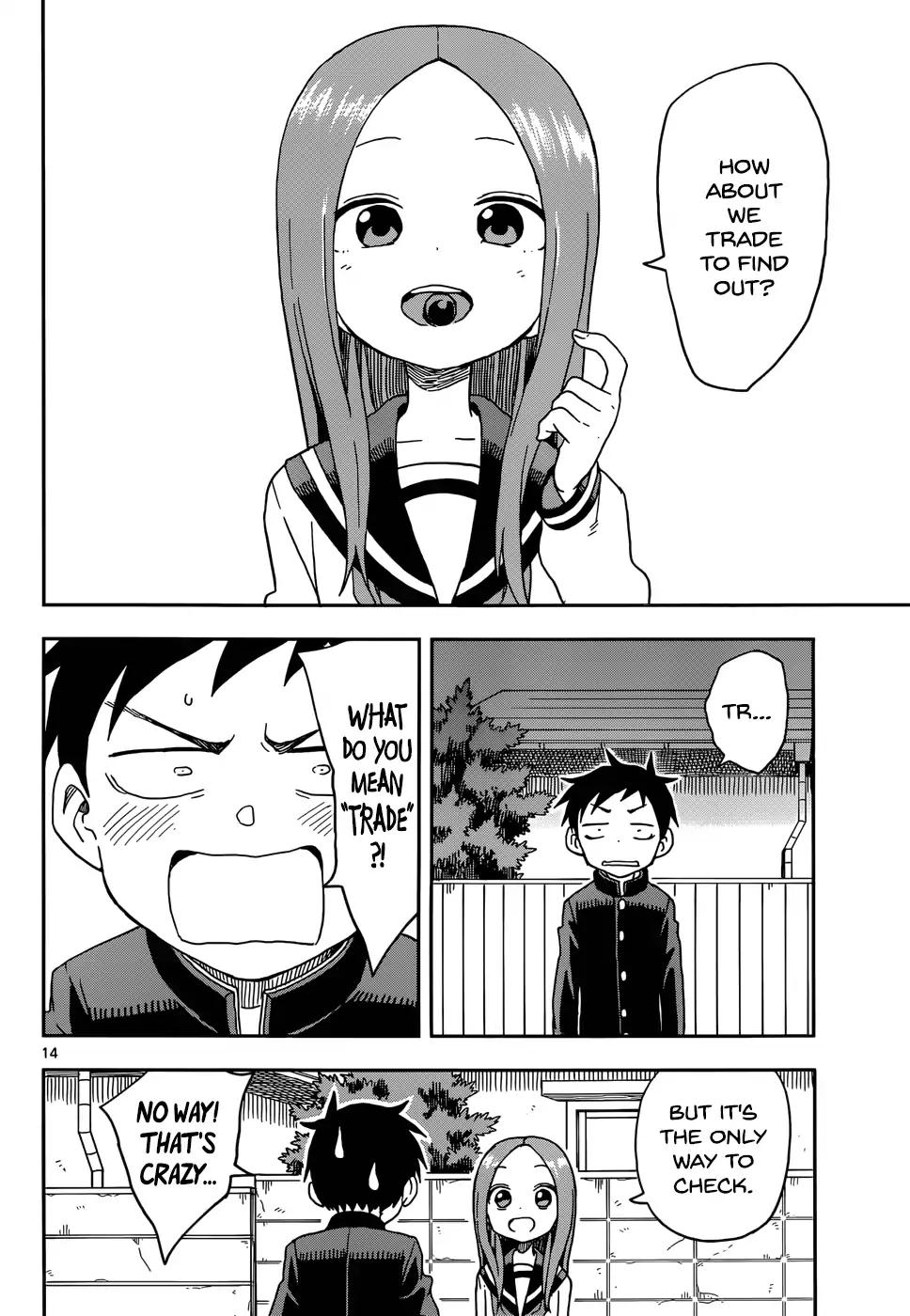 Karakai Jouzu no Takagi-san Chapter 83 page 15 - Chapter 83: Candy
