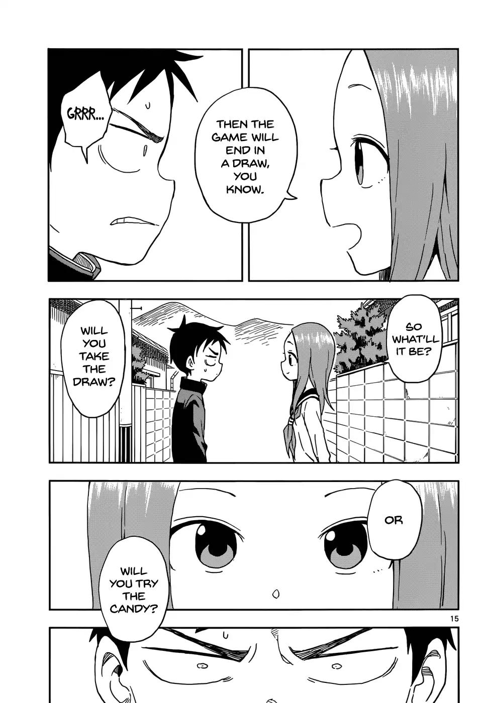 Karakai Jouzu no Takagi-san Chapter 83 page 16 - Chapter 83: Candy