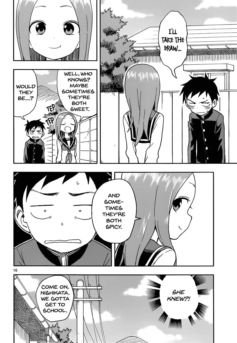 Karakai Jouzu no Takagi-san Chapter 83 page 17 - Chapter 83: Candy