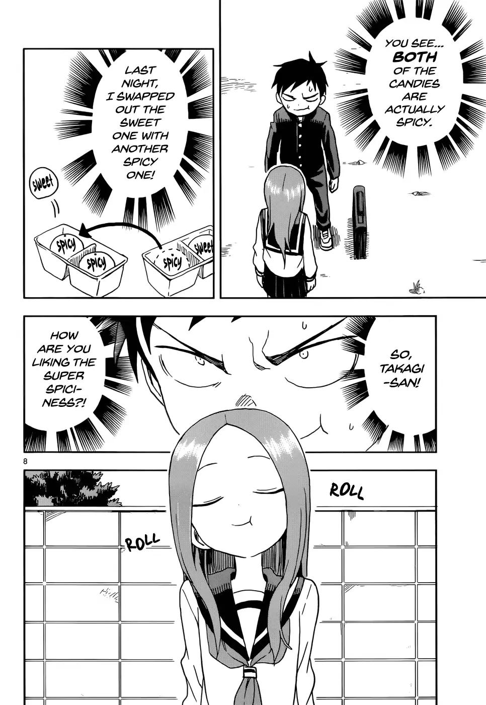 Karakai Jouzu no Takagi-san Chapter 83 page 9 - Chapter 83: Candy