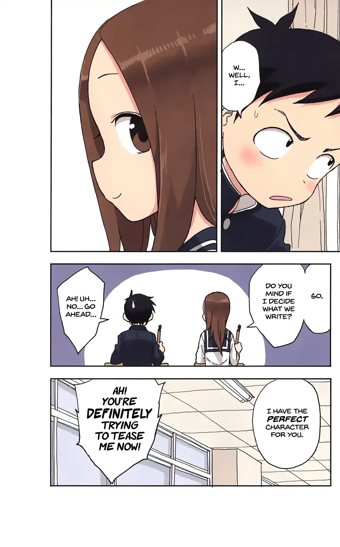 Karakai Jouzu no Takagi-san Chapter 84.5 page 5 - Chapter 84.5: Blu-Ray Vol.1 Extra