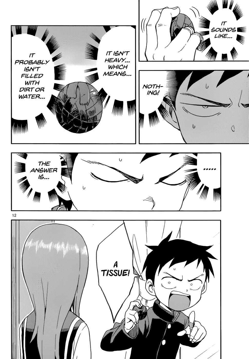 Karakai Jouzu no Takagi-san Chapter 87 page 12 - Chapter 87: Box