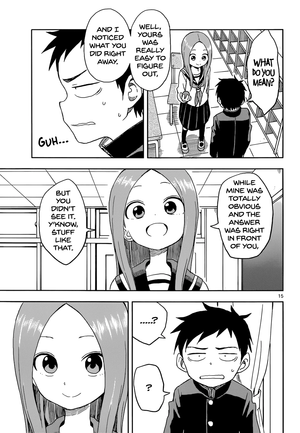 Karakai Jouzu no Takagi-san Chapter 87 page 15 - Chapter 87: Box