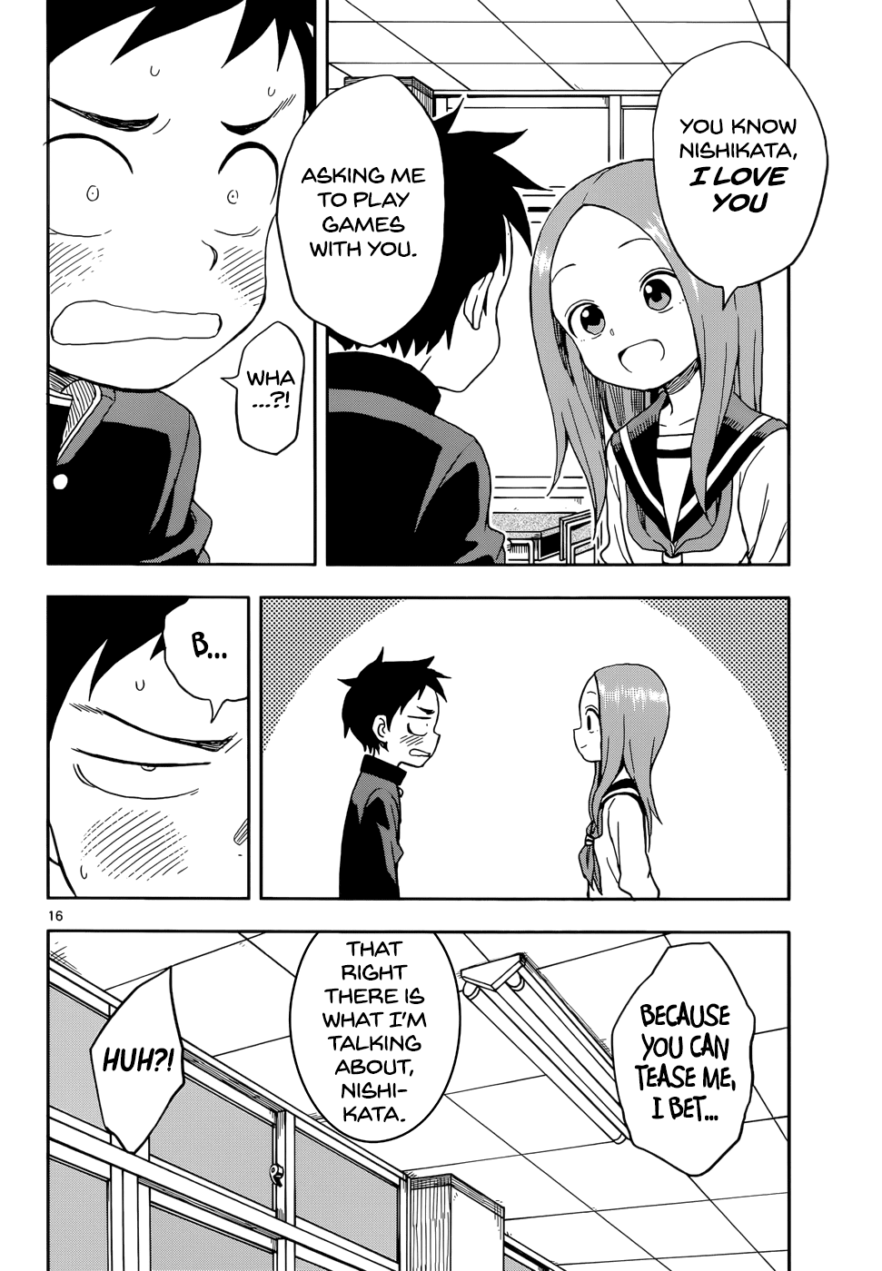 Karakai Jouzu no Takagi-san Chapter 87 page 16 - Chapter 87: Box