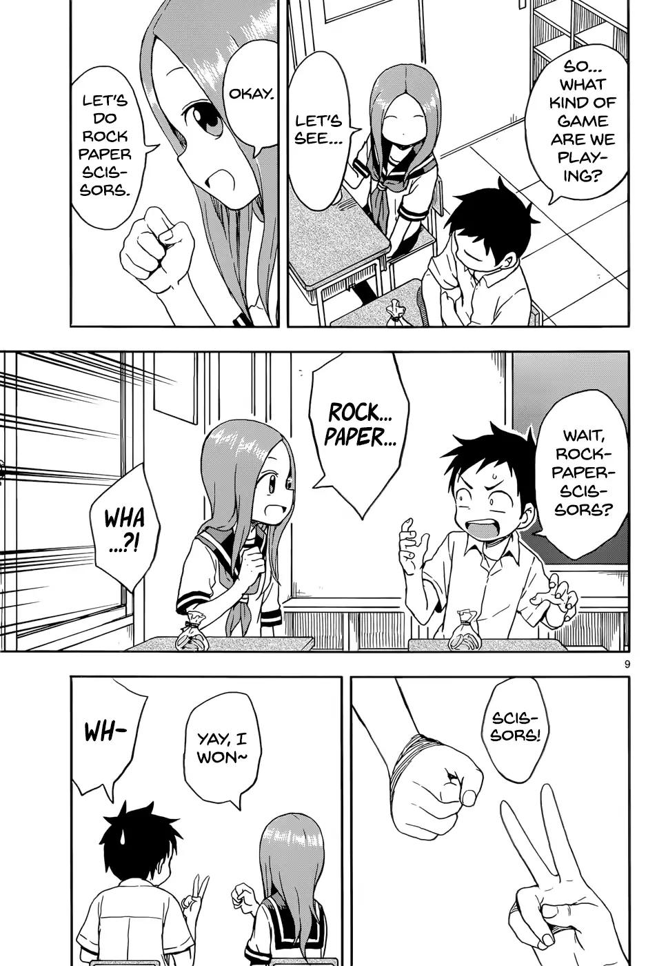 Karakai Jouzu no Takagi-san Chapter 88 page 9 - Chapter 88: Cookies