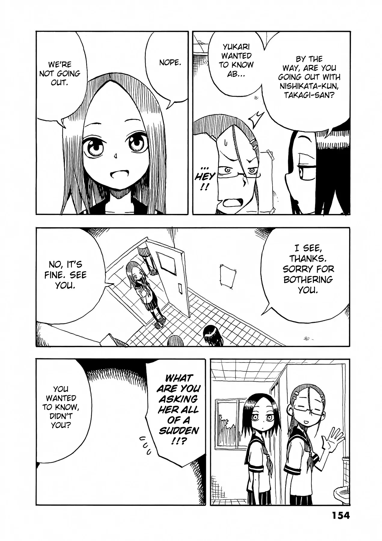 Karakai Jouzu no Takagi-san Chapter 9.5 page 6 - Chapter 9.5: Omake