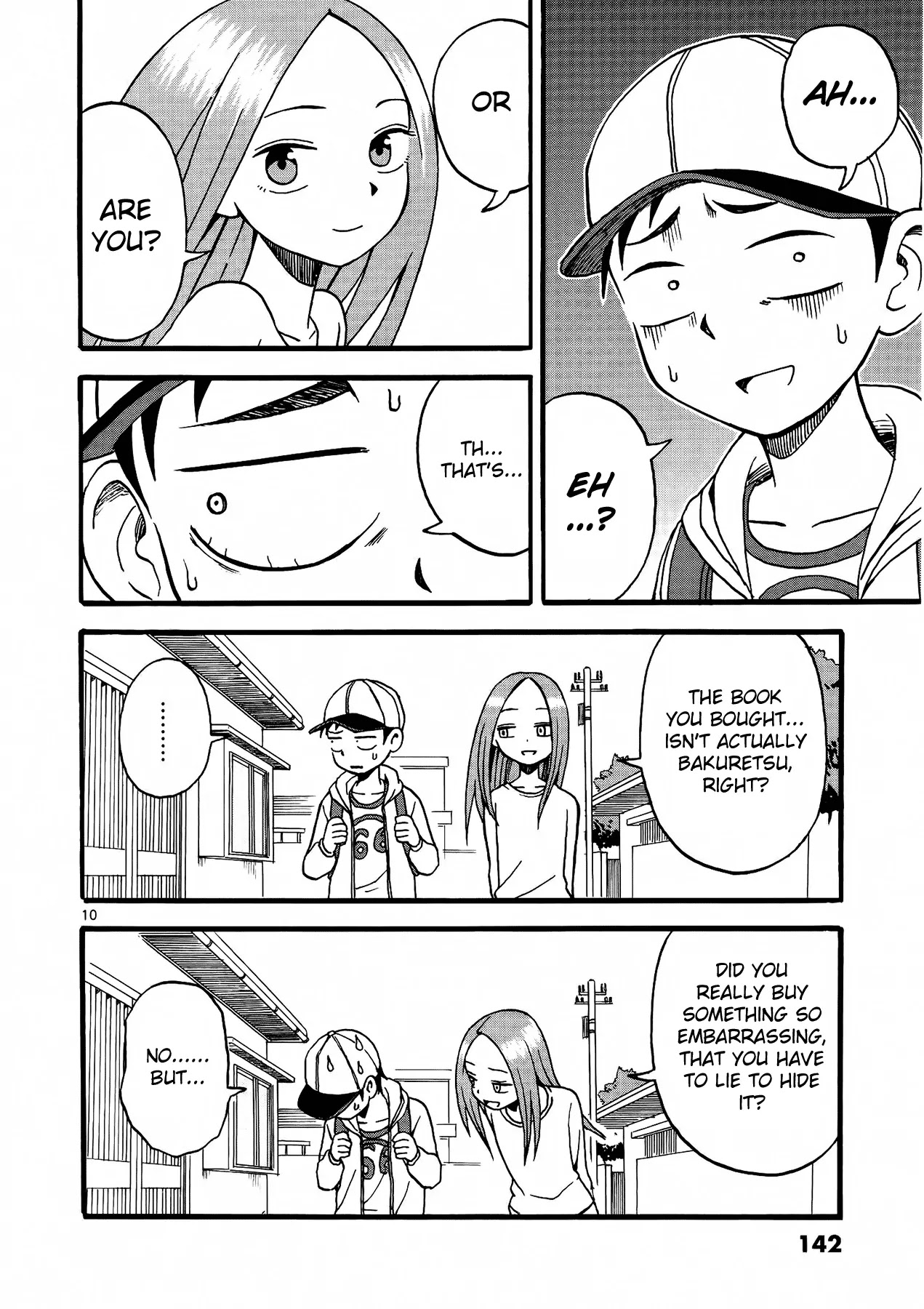 Karakai Jouzu no Takagi-san Chapter 9 page 11 - Chapter 9: Bookstore