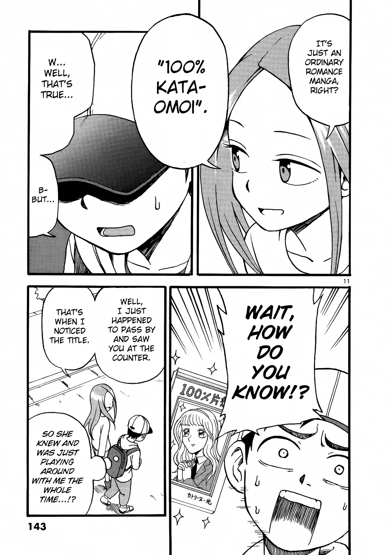 Karakai Jouzu no Takagi-san Chapter 9 page 12 - Chapter 9: Bookstore