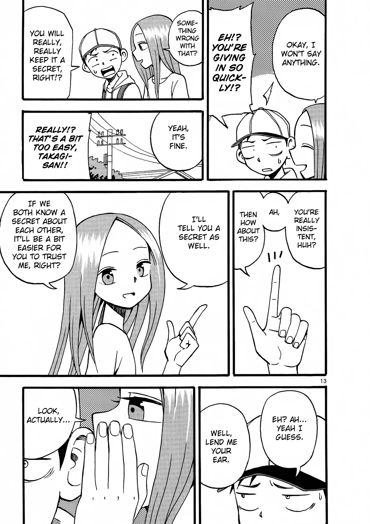Karakai Jouzu no Takagi-san Chapter 9 page 14 - Chapter 9: Bookstore