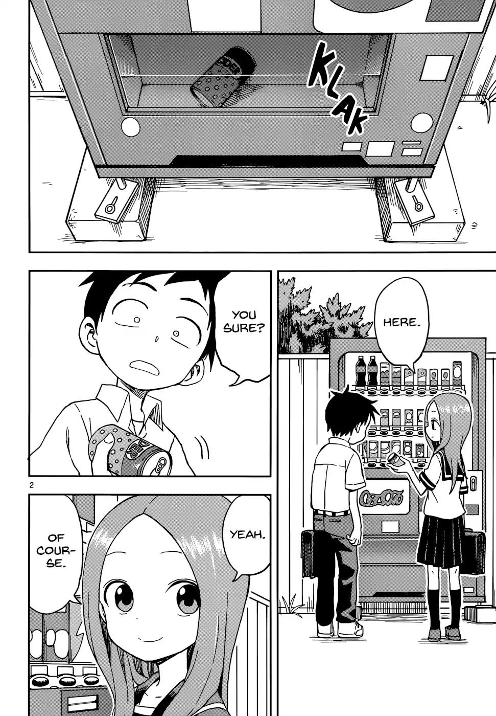 Karakai Jouzu no Takagi-san Chapter 90 page 2 - Chapter 90: Blood Type