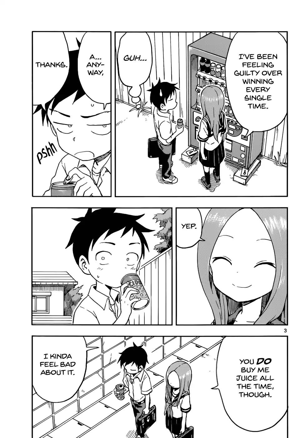 Karakai Jouzu no Takagi-san Chapter 90 page 3 - Chapter 90: Blood Type