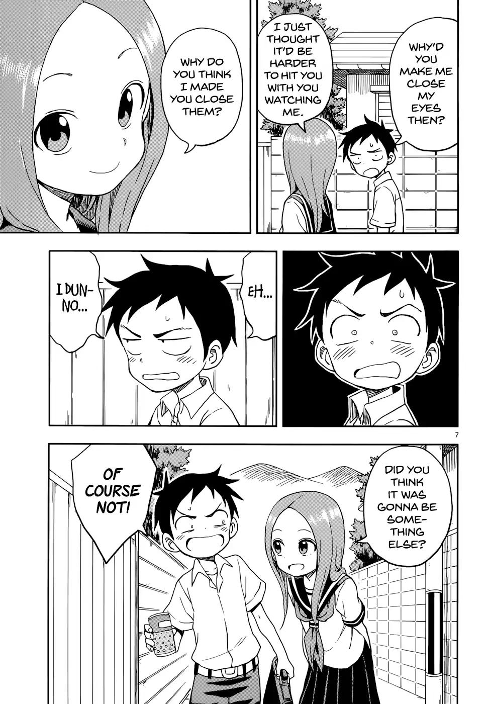 Karakai Jouzu no Takagi-san Chapter 90 page 7 - Chapter 90: Blood Type