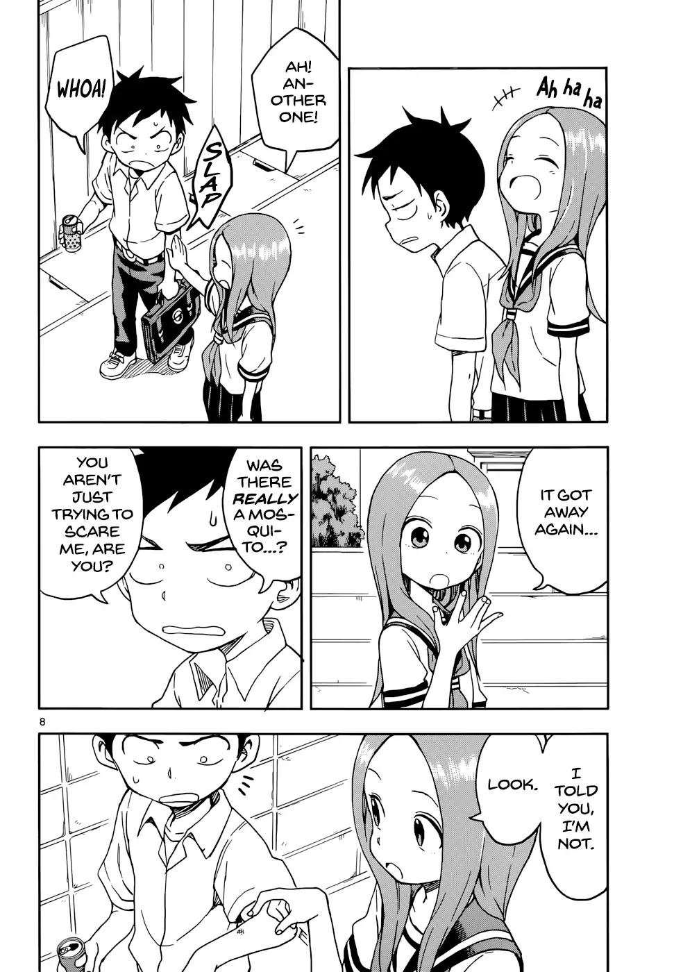 Karakai Jouzu no Takagi-san Chapter 90 page 8 - Chapter 90: Blood Type