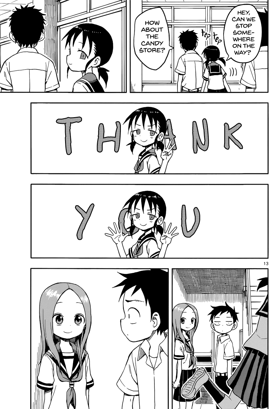 Karakai Jouzu no Takagi-san Chapter 93 page 14 - Chapter 93: Jealousy