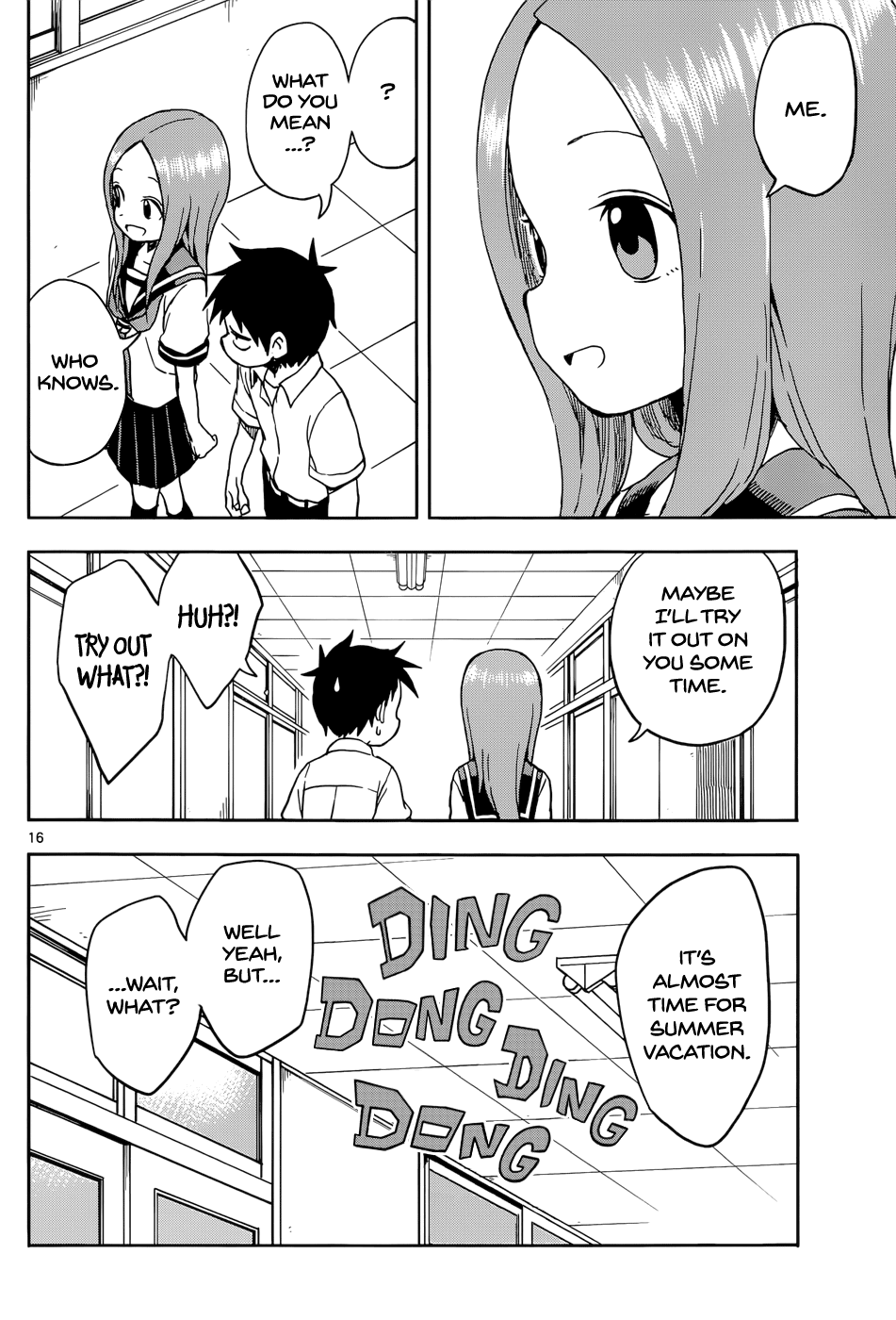 Karakai Jouzu no Takagi-san Chapter 93 page 17 - Chapter 93: Jealousy