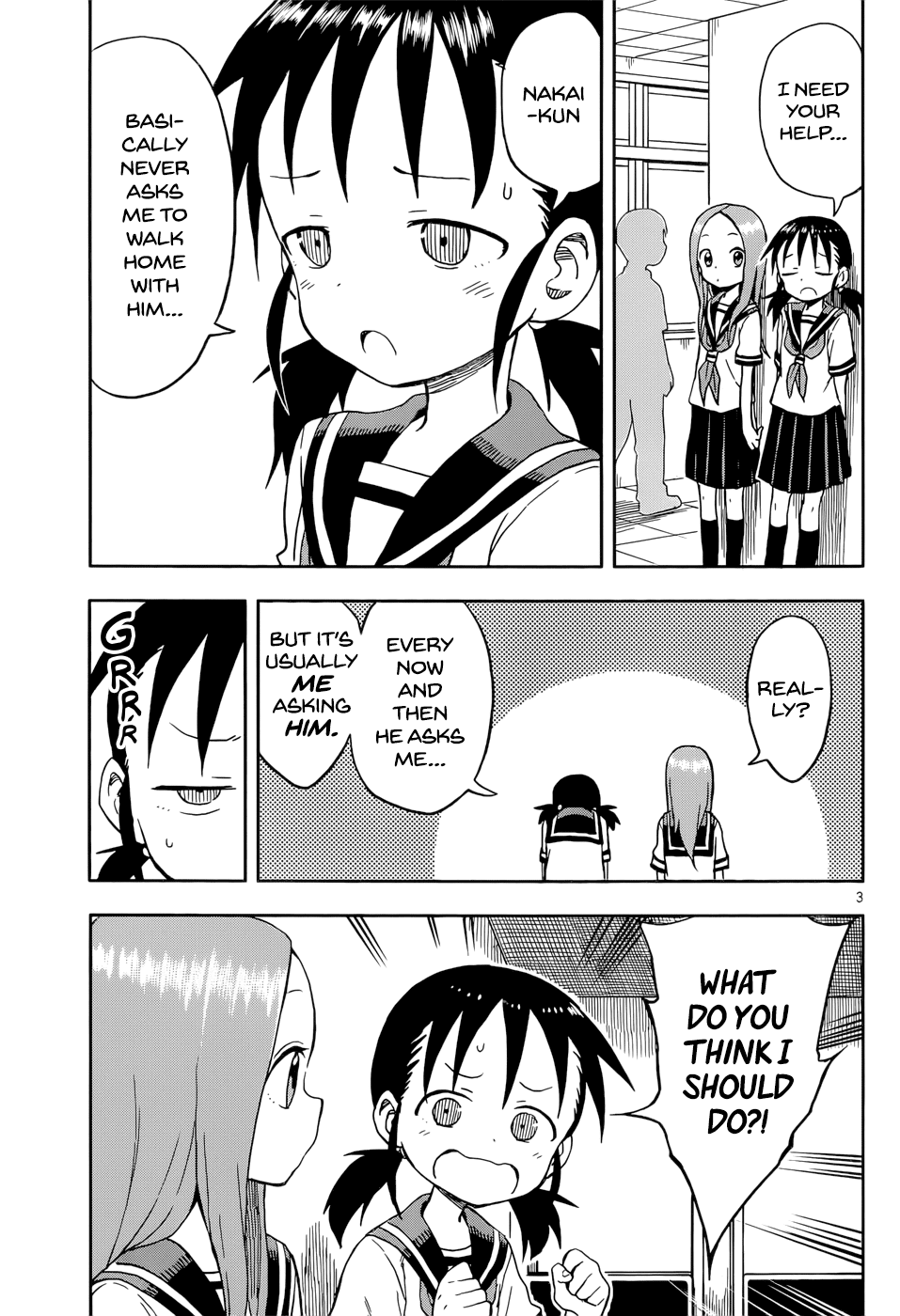 Karakai Jouzu no Takagi-san Chapter 93 page 4 - Chapter 93: Jealousy