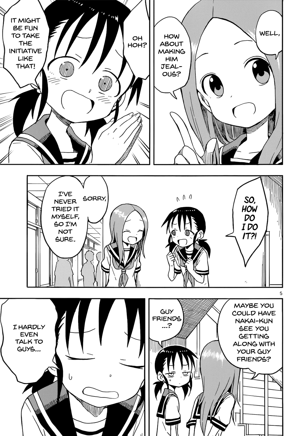Karakai Jouzu no Takagi-san Chapter 93 page 6 - Chapter 93: Jealousy