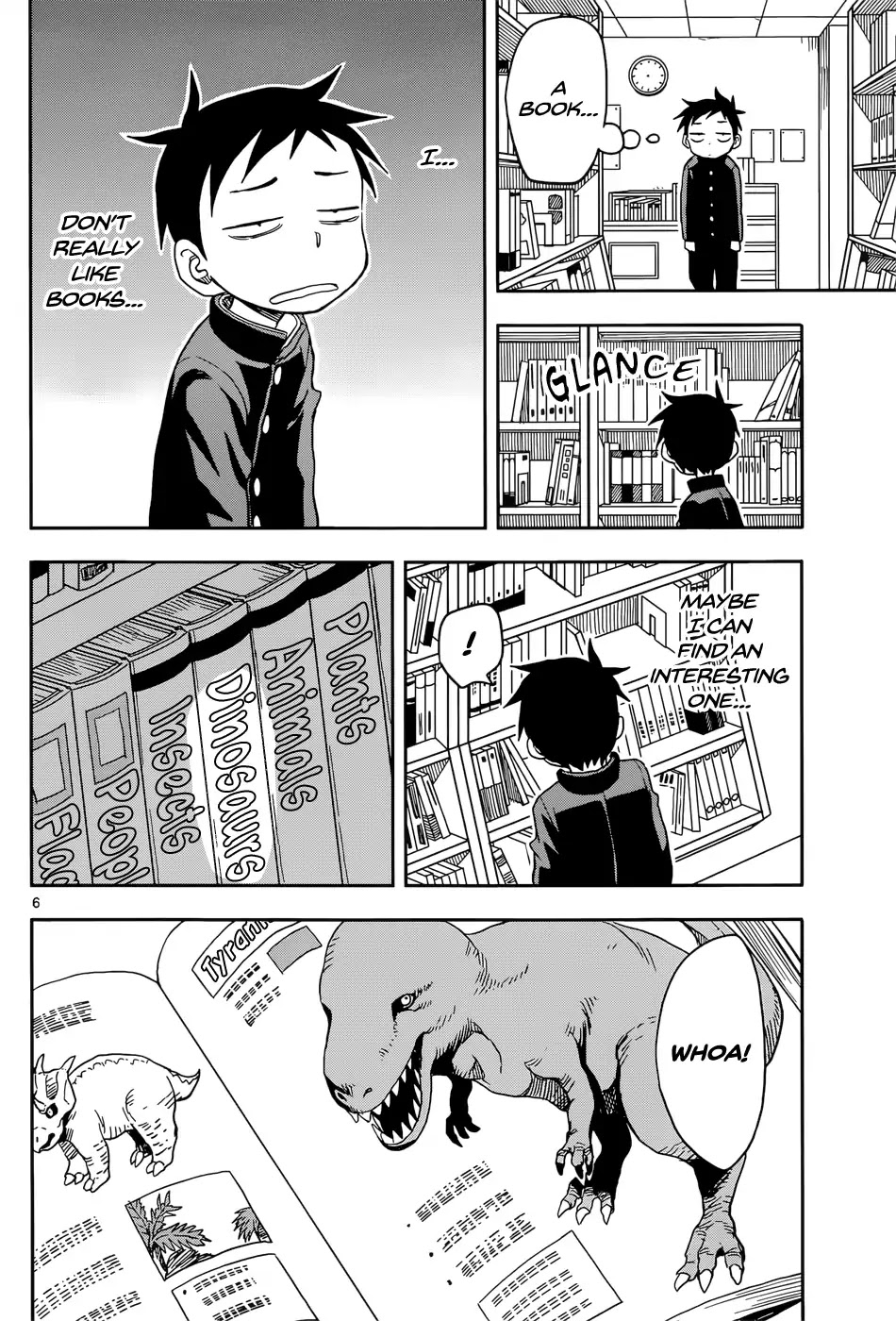 Karakai Jouzu no Takagi-san Chapter 94 page 6 - Chapter 94: Library Committee Member