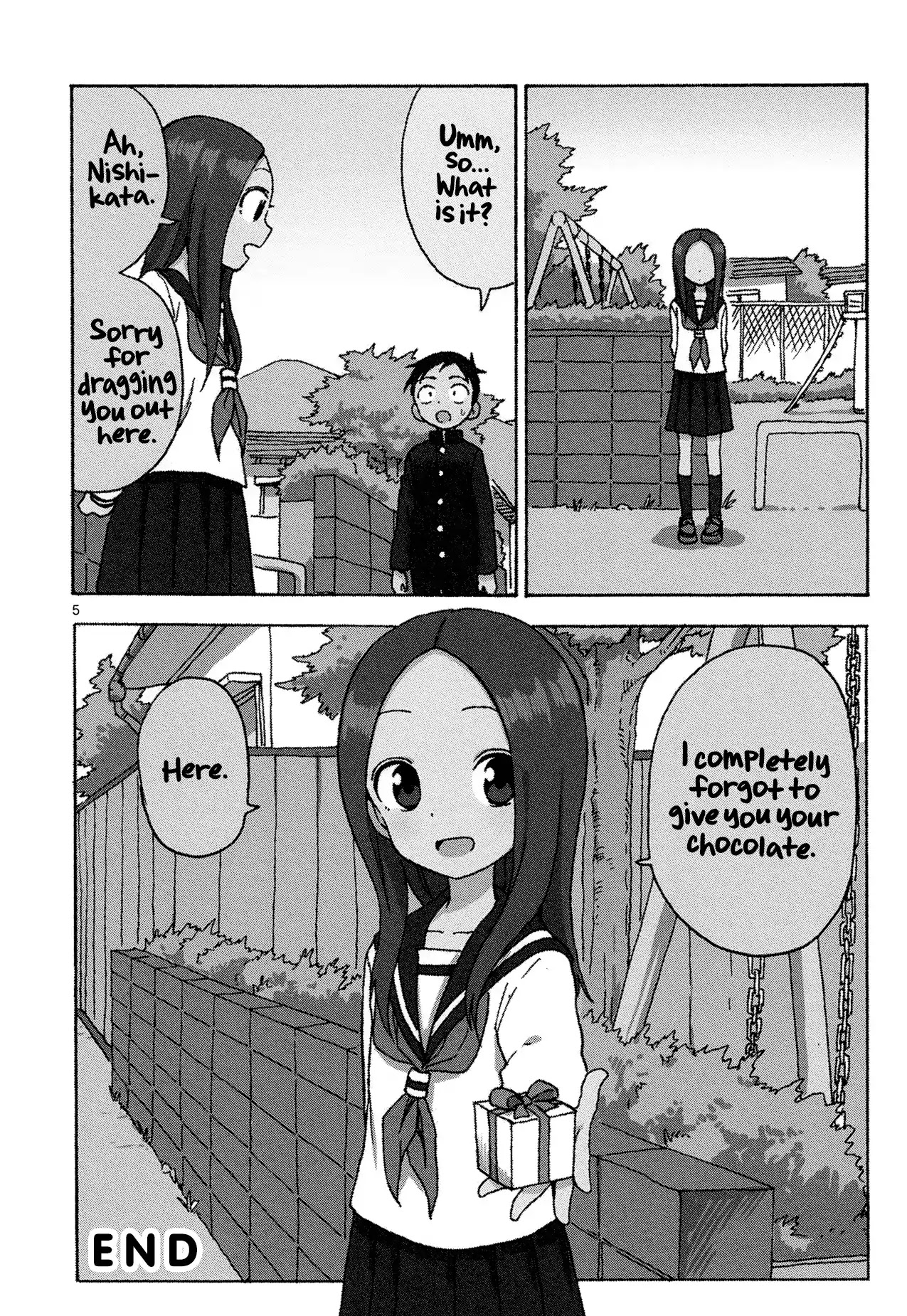 Karakai Jouzu no Takagi-san Chapter 95.5 page 11 - Chapter 95.5: Vol.10 Extra