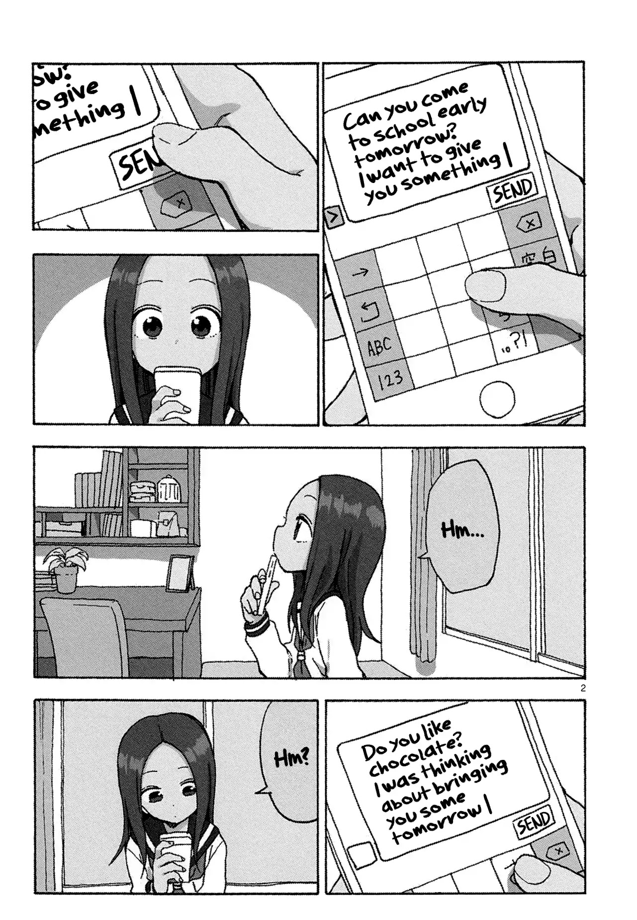 Karakai Jouzu no Takagi-san Chapter 95.5 page 8 - Chapter 95.5: Vol.10 Extra