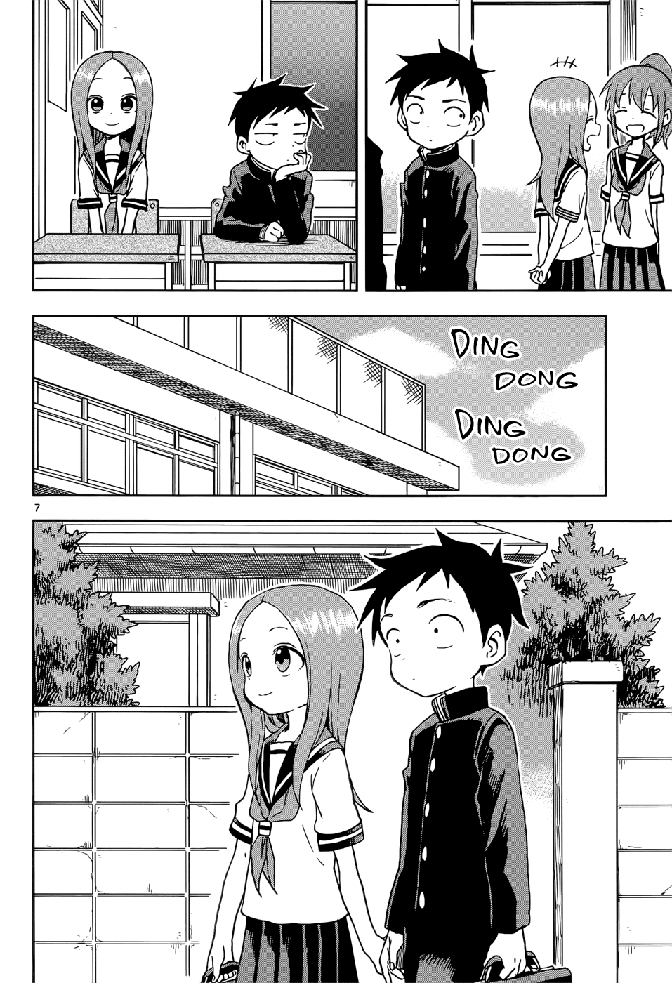 Karakai Jouzu no Takagi-san Chapter 95 page 7 - Chapter 95: Changing Uniforms