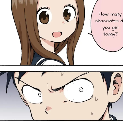 Karakai Jouzu no Takagi-san Chapter: Valentine's Short (2019) cover